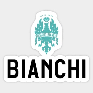 Bianchi Bike Potrait Logo Sticker